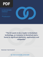 Tonia Damvakeraki Overview of The EU Blockchain Strategy