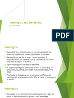 Meningitis and Dementia: Dr. Lubna Dwerij