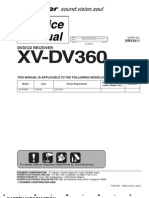 Pioneer xv-dv360 rrv3411 SM (ET)