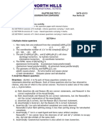 Coordination Compounds Cet-2