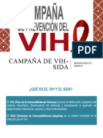 Campaña de Vih-Sida: Departamento Medico