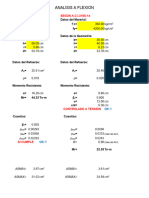 Analisis y Diseño A Flexion - Peru