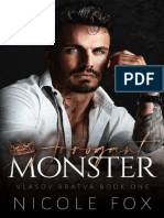 Arrogant Monster Vlasov Bratva Book 1 by Nicole