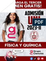 (Claves) - Examen UNI 2023-II - Física y Química