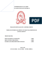 Modelo de Informe para Peritos Contables para Propósitos de Atestiguamiento