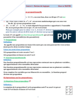 Notion de Logique 1bac SM-Vert