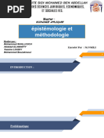 Theme 2 Lepistemologie