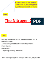 The Nitrogen Cycle 