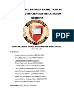 Informe Pancreatitis Aguda - Semana 11