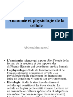 1 Anatomie Physiologie Cellule