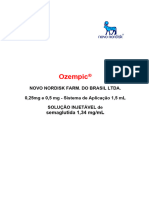 Ozempic 0 25mg 0 5mg Novo Nordisk Caixa Com 1 Sistema de Aplicacao 1 5ml 6 Agulhas