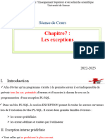 chp7 Les Execeptions