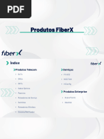 Portfólio - Apresentação Produtos FiberX v4