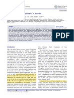 Oxidation of Fish Oil Supplements in Australia