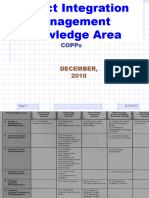 Integration Management Knowledge Area