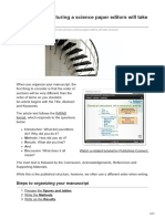 11 Steps To Structuring A Science Paper Editors Will Take Seriously