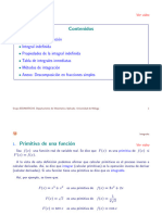 Tema - Integrales (Ampli Calculo) Ingeniería Eléctrica UMA