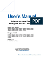 Labconco-7114000 Rev L Labconco Coated Steel Fiberglass and PVC Blowers User Manual 2