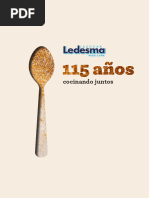 Azucar Ledesma 115 Anos Cocinando Juntos