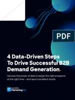 4 Data Driven Steps To Drive b2b Demand Generation 2