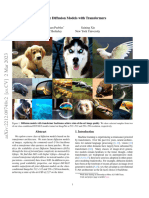 Scalable Diffusion Models With Transformers