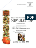 Newsletter October 2011