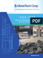 MoistTech CCS3000 Brochure Spanish