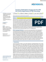 Dr. 2019 - Wharton - Incorporation of Heliospheric Imagery Into The CME Analysis Tool For Improvement of CME