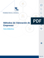 Guía Didáctica Métodos de Valoración de Empresas