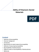 4 - Biocompatibility of Polymers