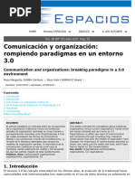 COmunicacion en La Organziacin 2017