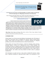 Assessing The Effectiveness and Sustainability of Carbon Capture and Storage