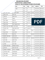 Shortlisted Candidates of The IGNOU Recruitment E