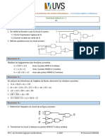 Exercices de Travaux Dirigés 3 Archi 1