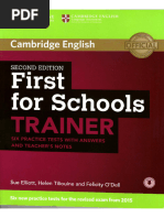 1.0) FCE For Schools Trainer - Training (For STS)