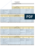 Plan de Estudios: Escuela Profesional de Arquitectura