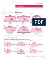 Third Space Learning Area of A Trapezium GCSE Worksheet