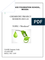 Sanjana Joshi 12th Chemistry Investigatory