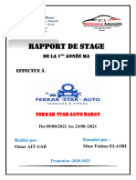 Rapport de Stage Professinnel N°1