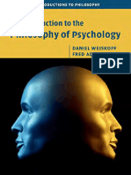 An Introduction To The Philosophy of Psychology DV Daniel Weiskopf