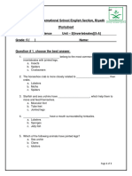 Unit - 5 Worksheet .