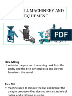 RICE MILL MACHINERY AND EQUIPMENT - PPTX v111