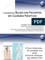 Cuidados Com A Cavidade Oral em Cuidados Paliativos - Danielle Corrêa