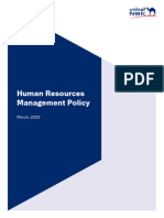 HR Management Policy