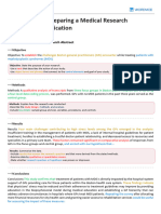 Guidelines For Preparing A Medical Research Abstract