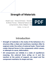 Unit 1 - Strength of Materials