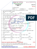 12th Maths Chapter 6 EM Question Paper JPRABU MATHS