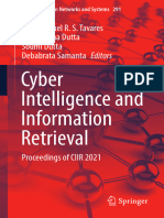 Cyber Intelligence and Information Retrieval. Proceedings of CIIR 2021 (João Manuel R. S. Tavares, Paramartha Dutta Etc.)