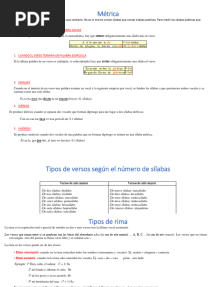 Métrica 2º ESO