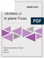 Lab2 - Inplane Truss